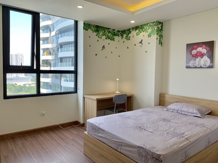 Cần cho thuê gấp CHCC Ngoại Giao Đoàn, 110m2 3PN2WC full nội thất giá chỉ 14tr5/tháng